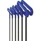 thumbnail image 1 of Juego de llaves Allen hexagonales con llave en T EKLIND 55166 con agarre acolchado, 6 unidades, 1 of 3