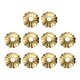 thumbnail image 1 of Uxcell paquete de 10 placas traseras para pomo de gabinete, arandelas de latón en forma de tambor de ciruela de 0.91 pulgadas, 1 of 6