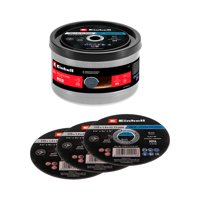 Einhell - Set 50 Discos Corte Metal Inox 115X1Mm 49711526 Negro