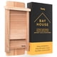thumbnail image 1 of Casa para murciélagos Kenley de madera de cedro 37 × 17 × 6 cm, una cámara, 1 of 7