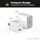 thumbnail image 3 of Cargador Scosche HPDC20WT-SP 20W USB-C Rápido Blanco, 3 of 5