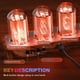 thumbnail image 5 of Reloj Nixie Tube ClocTeck con Wi-Fi SYNC, alarma y temporizador, 5 of 8