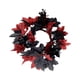 thumbnail image 3 of Portavelas Anillos Decorativos Mesa Festival Vela Anillos Guirnaldas Halloween Rojo Negro Arce, 3 of 5