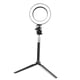 thumbnail image 4 of Luz De Relleno De Cámara De Luz De Anillo LED Regulable De 7 Pulgadas Con Trípode Y Palo Para Selfie, 4 of 5