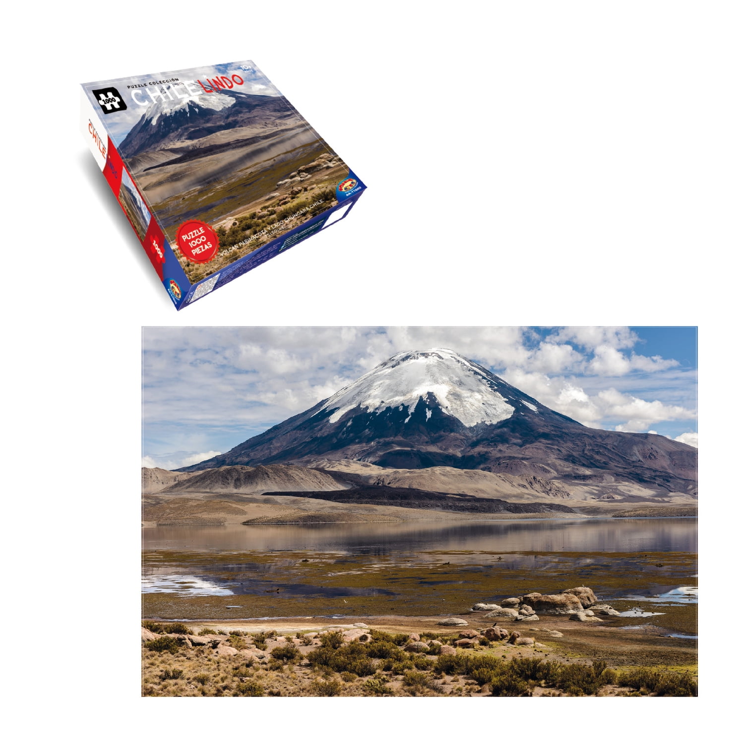 Puzzle Volcán Parinacot (1000 Piezas) - Toyng