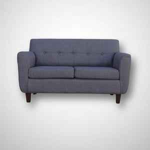 M&E - Sofa Barcelona Gris / Incluye Mesa Lateral.