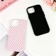 thumbnail image 2 of Funda DuiDuiQ para iPhone 15 de 6,1" Rosa con Lunares, 2 of 9