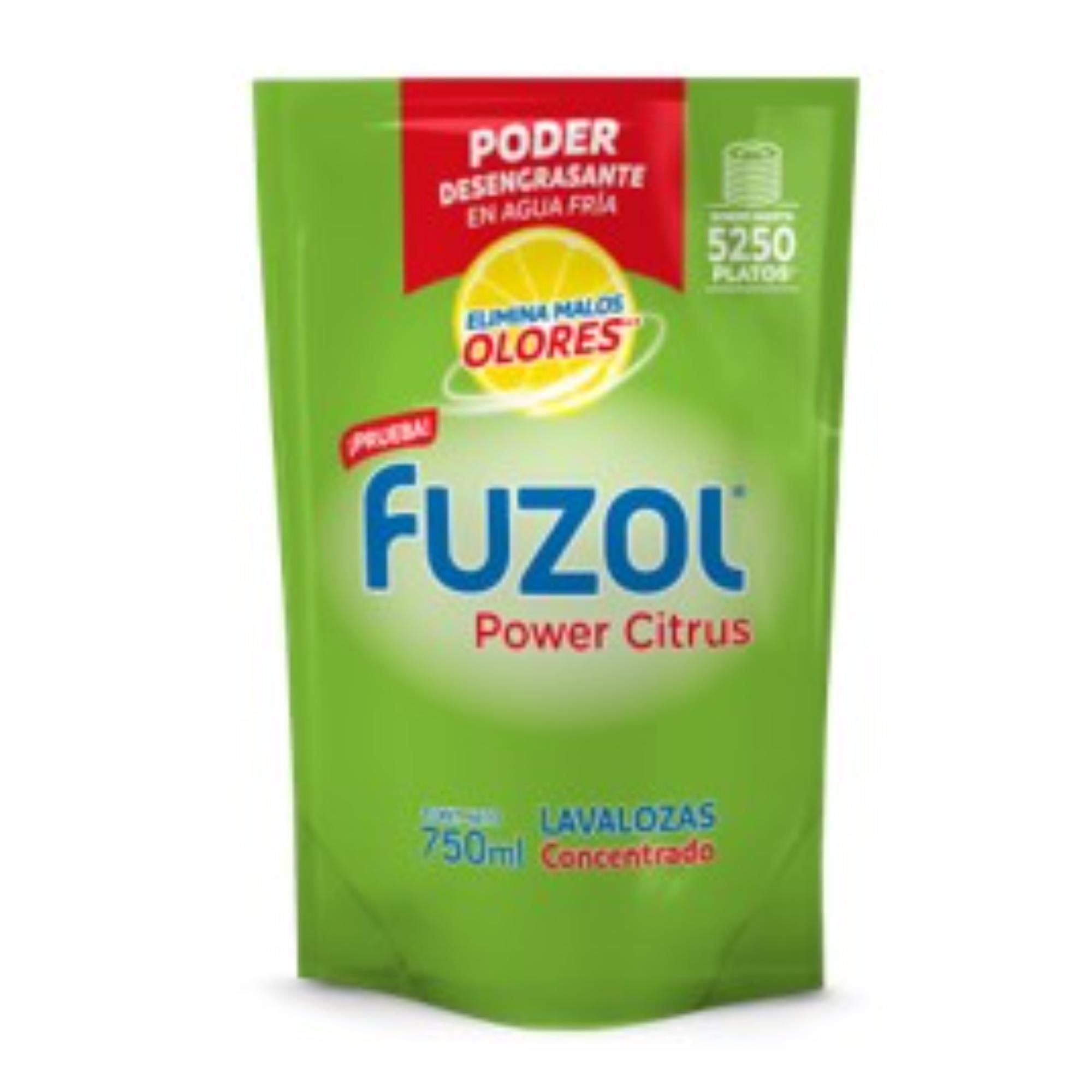 Lavalozas Líquido Limón Doypack 750 ml Fuzol