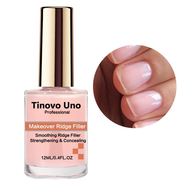 Tinovo Uno White Nail Polish Natural Dry Normal Nail Lacquer Strengthener Treatment Care 12ML Non-peeling Oil-based Nail Enamel