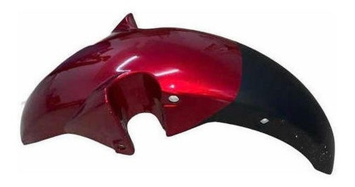 Genérico - Tapabarro Delantero Para Moto Honda Cb1 - Cb1 Tuf Rojo