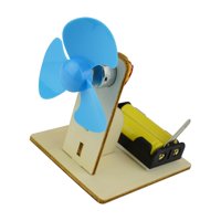 Magideal - Kit De Experimentos De Ciencia Con Ventilador Eléctrico Diy, Kit De Motor De Circuito Eléctrico Para Manualidades, Proyectos Escolares, Juguete Manual