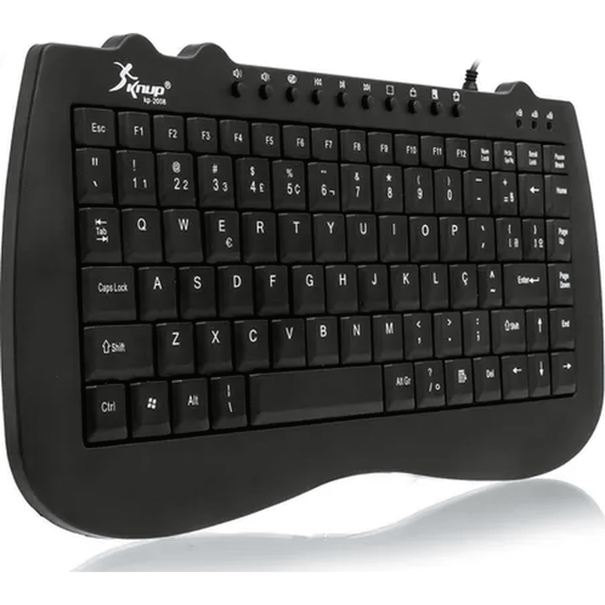 Genérico - Teclado Usb Compacto Ultra K115 Multimedia Revogames