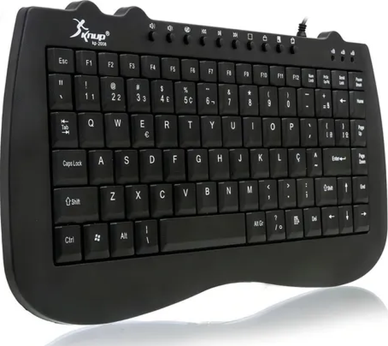 Genérico - Teclado Usb Compacto Ultra K115 Multimedia Revogames