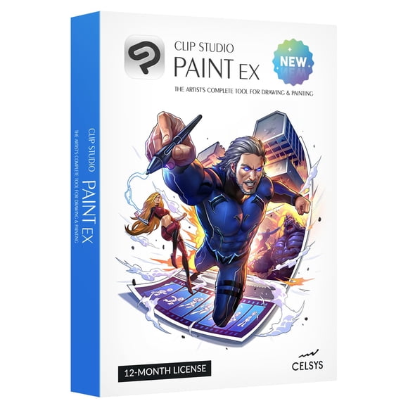 Software GRAPHIXLY Clip Studio Paint EX - 12 meses
