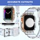 thumbnail image 4 of Correa para Apple Watch XYF transparente de 42/44/45 mm con funda protectora, 4 of 6