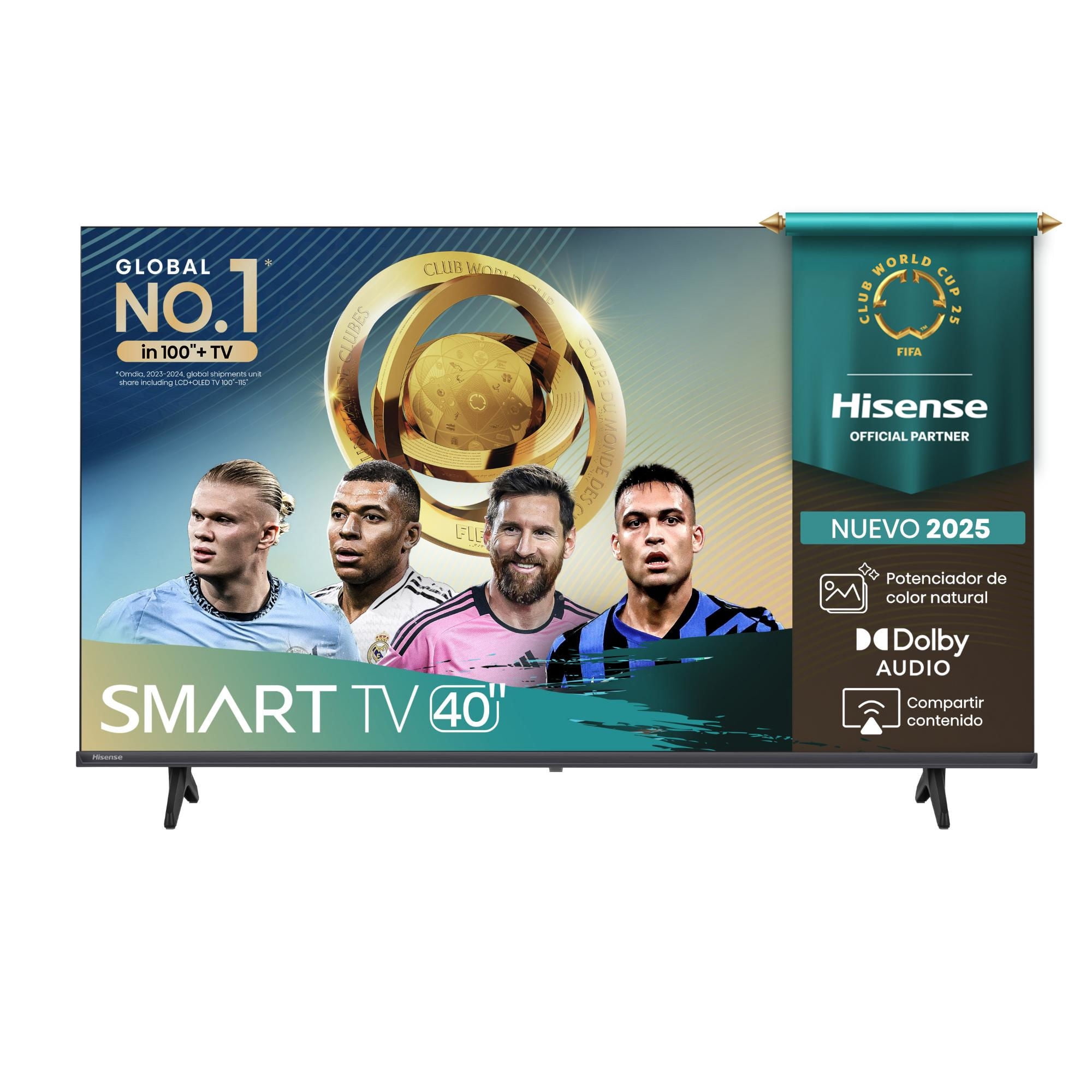 Televisor 40"" Led Fhd 40A4Nv Smart Tv Hisense