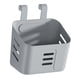 thumbnail image 2 of Cesta De Almacenamiento Colgante Cesta De Almacenamiento Con Gancho Para Baño Dormitorio En Una Barandilla L Gris, 2 of 6
