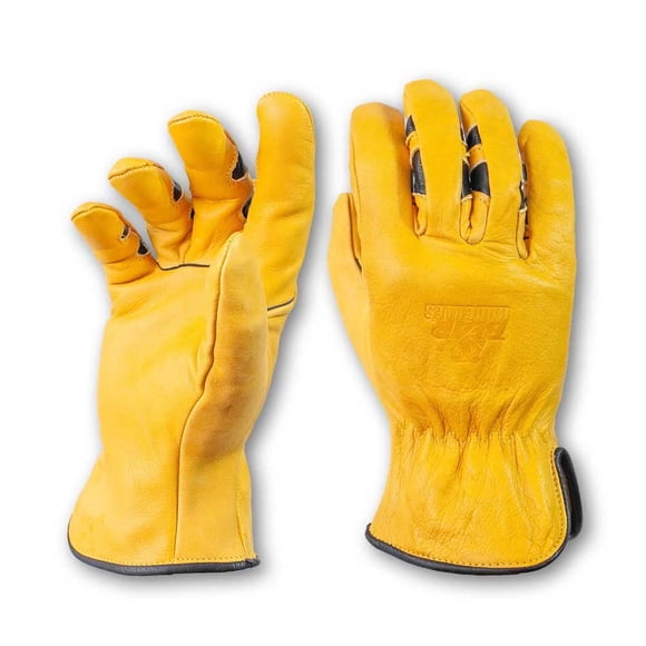 Guantes de protección Bear Knuckles de piel de vacuno precurvados