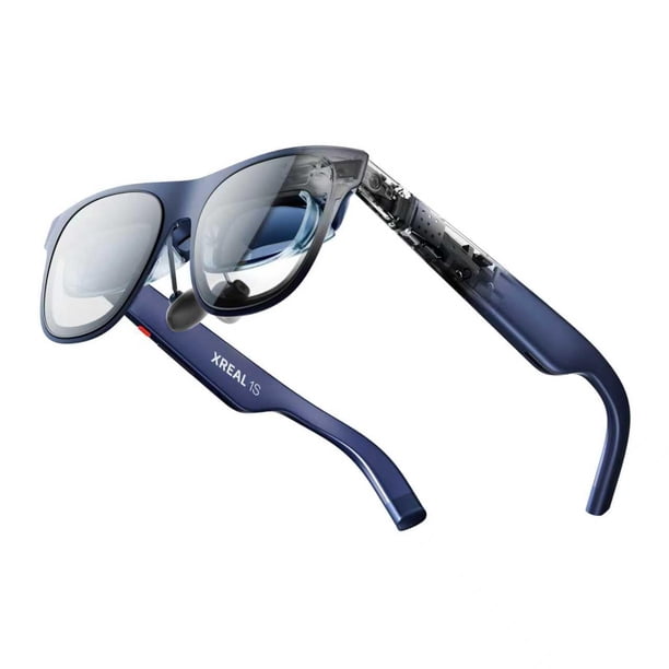Lentes de Realidad Aumentada XREAL 1S Pantalla Virtual de 500" con Campo de Visión de 52°