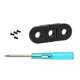 thumbnail image 4 of Adaptador De Montaje Doble Doble De Metal Con Dedos Plegables Con Tornillos Para 9 8, 4 of 5