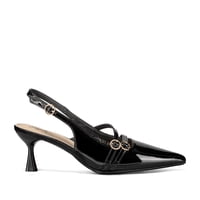 Zapato Talón Descubierto Formal Mujer Weide Ghe101