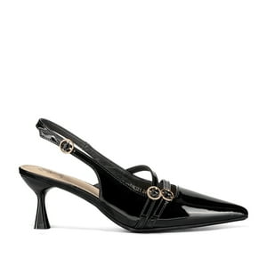 Zapato Talón Descubierto Formal Mujer Weide Ghe101