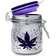 thumbnail image 1 of Tarro Ted Miller Innovation 9 cm Plateado con Hoja Morada, 1 of 3