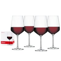 Copas De Vino Tinto Estilo Spiegelau, Juego De 4, Cristal Si Spiegelau Spiegelau