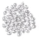 thumbnail image 5 of 50 piezas de perlas de cristal adornos diy coser artesanía clara, 5 of 5