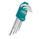 thumbnail image 3 of Juego Llaves Allen Estrella Torx 9 Piezas Total Tht106391, 3 of 3