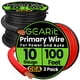 thumbnail image 1 of Juego de cables GearIt calibre 10 CCA 30 m negro/rojo para automoción, 1 of 9