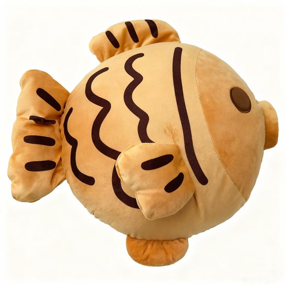 Peluche de pez Taiyaki Roqei 35 cm – Animal de peluche suave