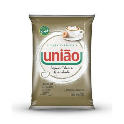 Azúcar Blanca Granulada Bolsa 1 Kg Uniao