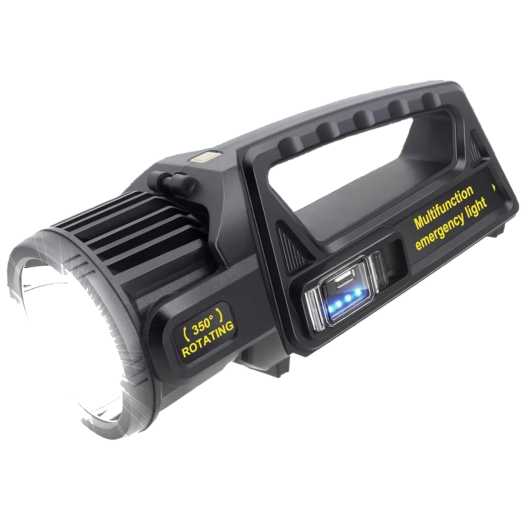 Genérico - Linterna Solar Linterna Recargable Multifuncional Foco Led