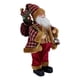 thumbnail image 1 of Figura De Papá Noel De 18 Pulgadas, Mu?eco De Papá Noel De Pie Para Celebración, Rojo, 1 of 5