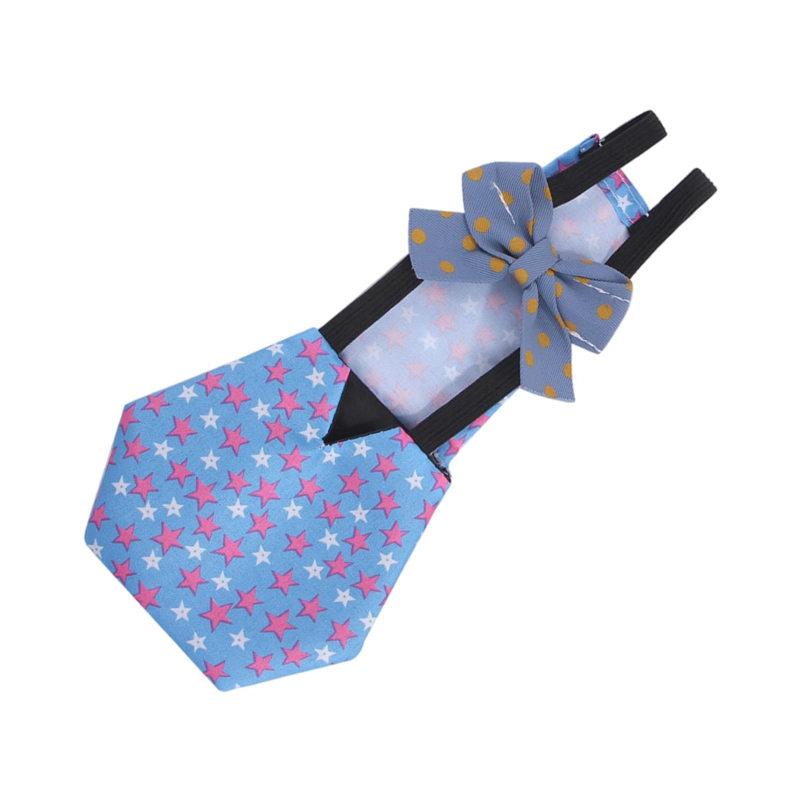 Magideal - Pañales Reutilizables Para Aves De Corral, Ropa Para Mascotas, Suministros Con Banda Elástica, Ropa Para El Atención Del Ganado, Disfraz, Pañal De Azul S