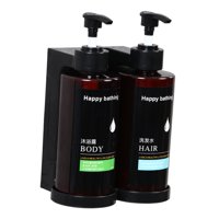 Bothyi - Dispensador De Jabón De Ducha Dispensador De Jabón Líquido Para Manos Para Inodoro Suministros De Cocina B Cabezal Doble