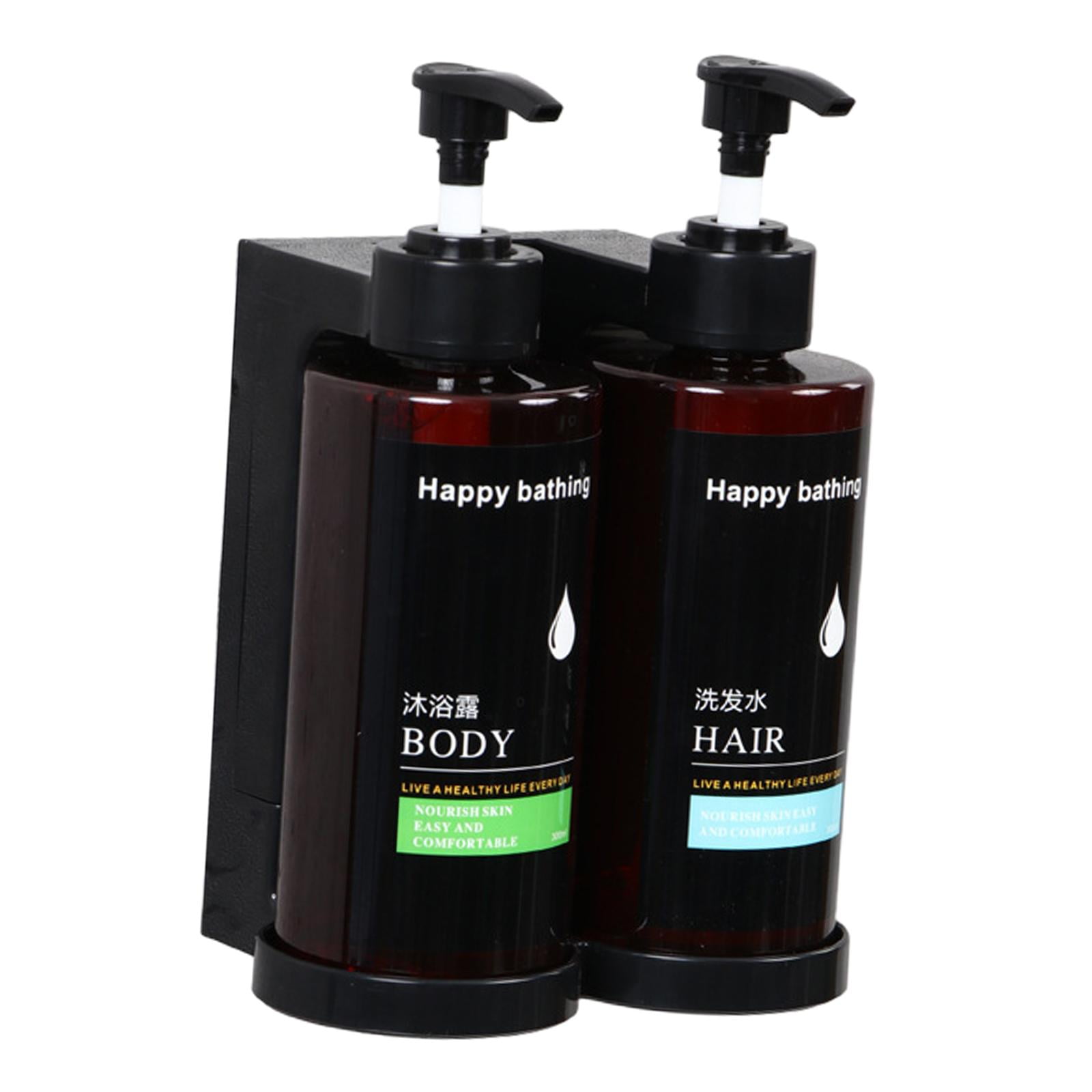 Bothyi - Dispensador De Jabón De Ducha Dispensador De Jabón Líquido Para Manos Para Inodoro Suministros De Cocina B Cabezal Doble