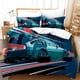 thumbnail image 1 of Back To The Future Bedding Set Duvet Cover Soft Quilt Cover Pillowcases3-Piece Bedding Set (1 Duvet Cover + 2 Pillow Shams), 1 of 5