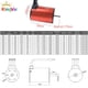 thumbnail image 2 of Motor sin escobillas KingVal 3650 5200KV impermeable eje de 3.2 mm, 2 of 7