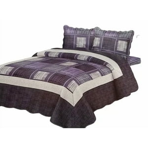 Genérico - Cubrecama Verano Quilt 1.5 Plaza Varios Diseños G10
