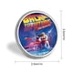 thumbnail image 2 of Volver Al Futuro theme Round Button Badge Premium Metal Construction Ideal For High end Events 2 8 Cm, 2 of 6