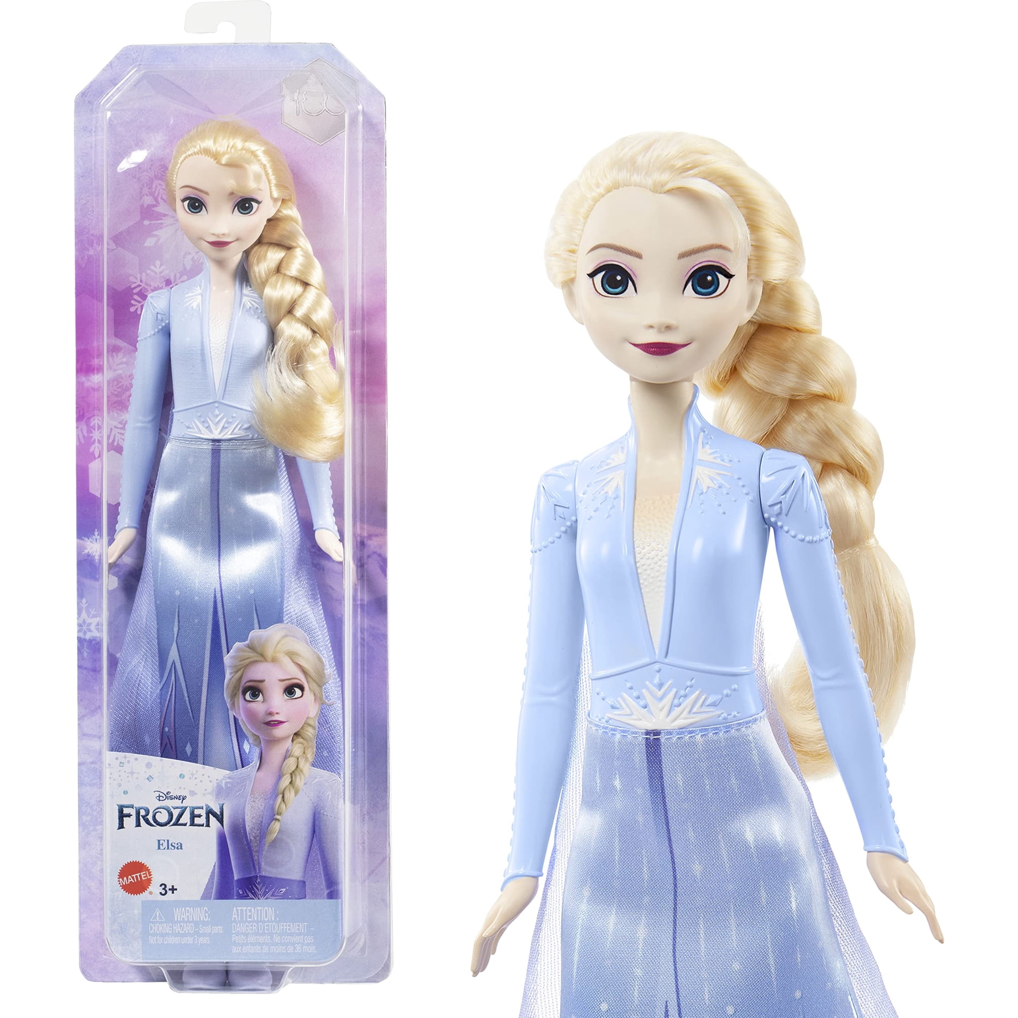Muñeca De Moda Mattel Disney Princess Elsa Con Ropa Frozen 2
