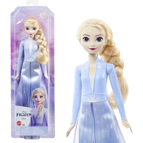 Muñeca De Moda Mattel Disney Princess Elsa Con Ropa Frozen 2