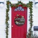 thumbnail image 4 of 1pc Festive Christmas Door Sign - Rustic Farmhouse Home Decor, 3D Text Wall Hanging, Creative Modeling, Perfect Gift for Housewarming and Living Room, 4 of 4