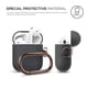 thumbnail image 3 of Funda de silicona con llavero elago para AirPods, 3 of 7