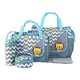 thumbnail image 5 of Juego De Bolsa De Pañales Con Bolsillos Con Bolsa De Botella Con Bolsa De Almuerzo Mochila De Hombro Gris, 5 of 5