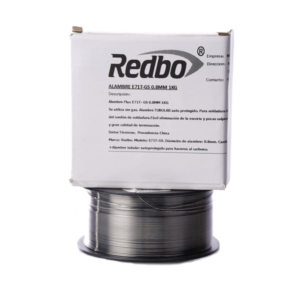 Alambre FLUX E71T 0.8mm 1KG
