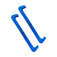 Magideal - 2 Piezas Cubiertas De Cuchilla De Patinaje Sobre Hielo Accesorios De Patinaje Sobre Hielo Ajustable Protección De La Cubierta De La Cuchilla Para Hock Azul