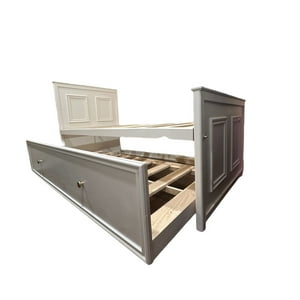 Mpa Decohogar - Cama Victoriana Nido Infantil Con Baranda Removible - 1 Plaza